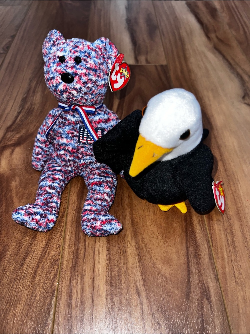 USA ty beanie babies with errors